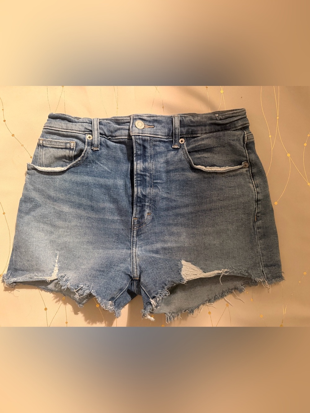 Lucky Brand High-rise Denim Shorts-6/28